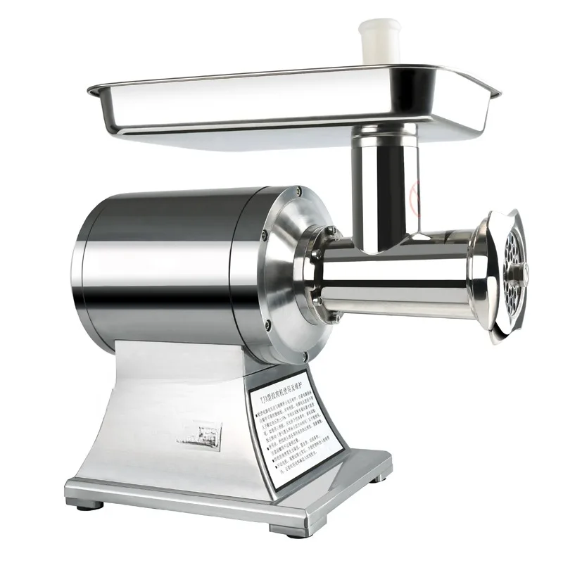 22 type meat grinder commercial electric high power stainless steel strong automatic multi-function enema for meat shop