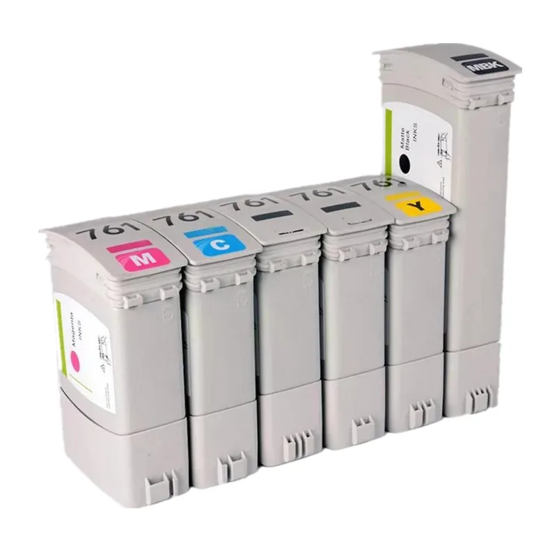 Replacement For HP 761 Ink Cartridge Full With Pigment Ink DesignJet T7100 T7200 Printer