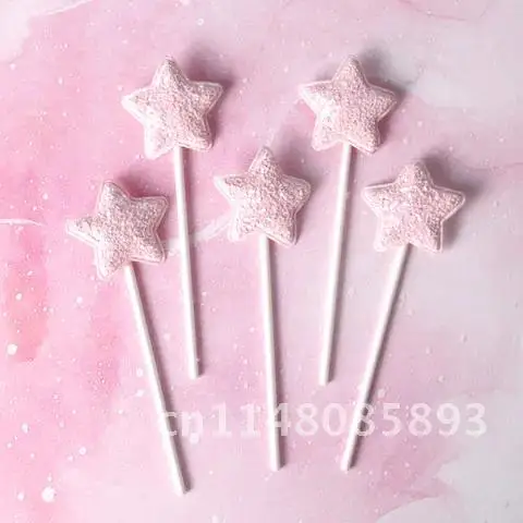 5 Pieces Cake Decoration Birthday Party Supplies Wedding Love Heart Crown Stars Cupcake Decoration Children Birthday Party Cake