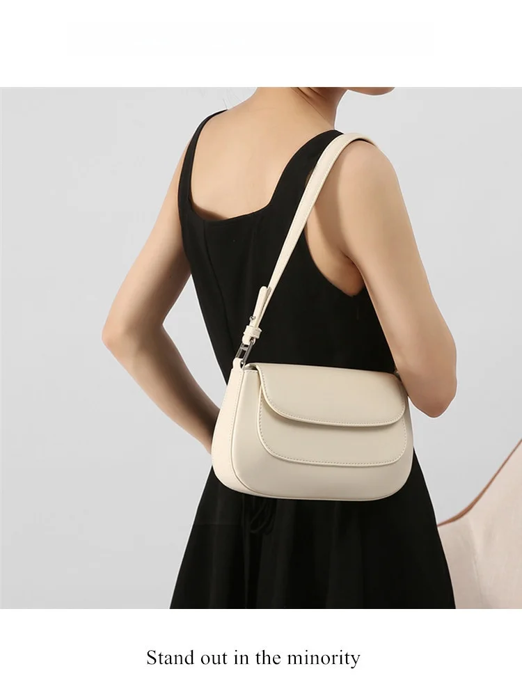 

MKG Faionable Breadsti Bag Women's Commuter oulder Crossbody Bag Versatile Sli Underarm Bag for Daily Use