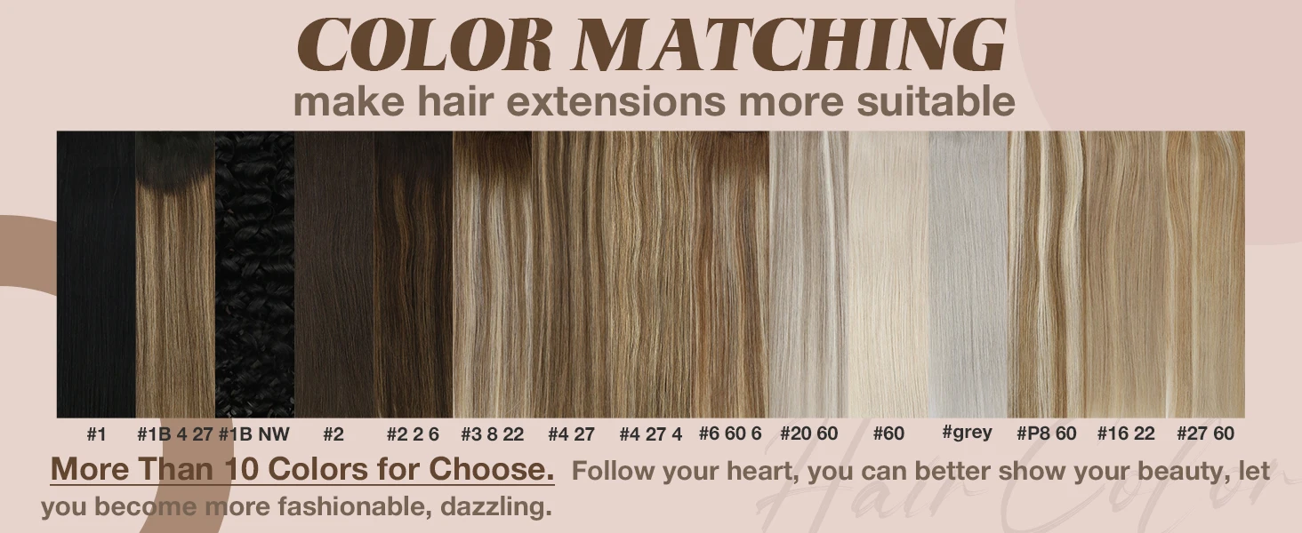 VeSunny Echthaar-Pferdeschwanz, Ombré-Braun, Pferdeschwanz-Verlängerung, echtes Menschenhaar, dunkler Ansatz, hellbraun mit blondem Haar, Pferdeschwanz-Haar – Detail 8