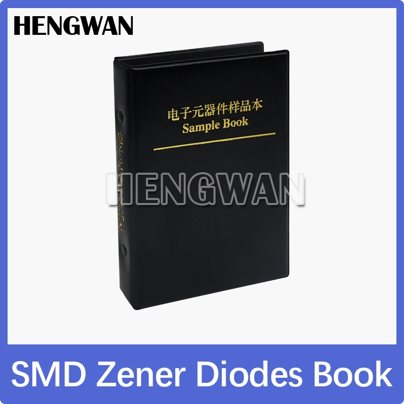 SMD Zener Diode Sample Book SOD-323 0805 SOD-123 1206 2.4V - 30V 28Values 0.5W 1/2W Package Series Assorted Kit