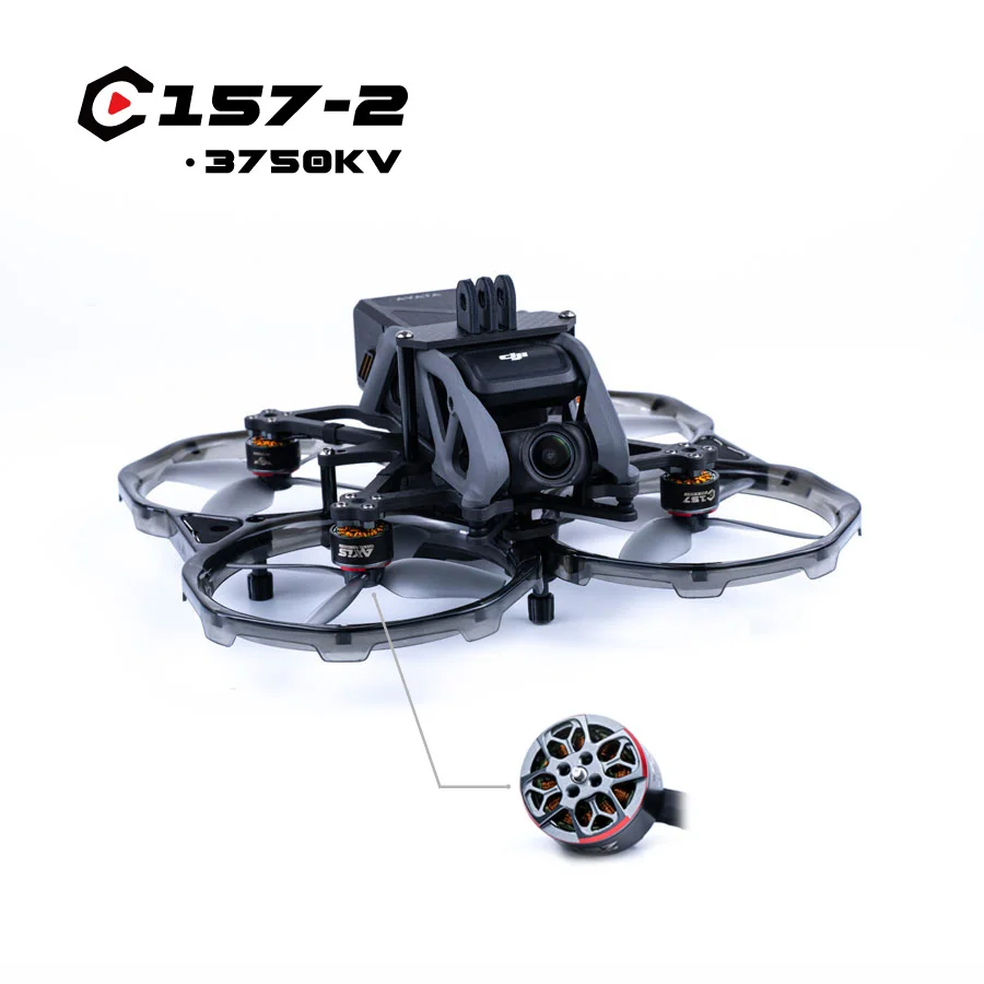 Axisflying AVATA 3.5 Upgrade Frame Kit with C157-2 Motor HQ Prop T2.9X2.5X5 Perfect Set to Upgrade Original DJI AVATA