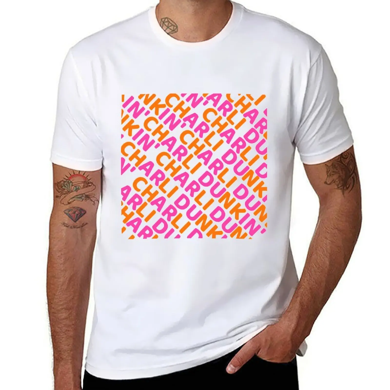

Charli Dunkin T-Shirt man graphic t shirt t shirt man cotton T-Shirt