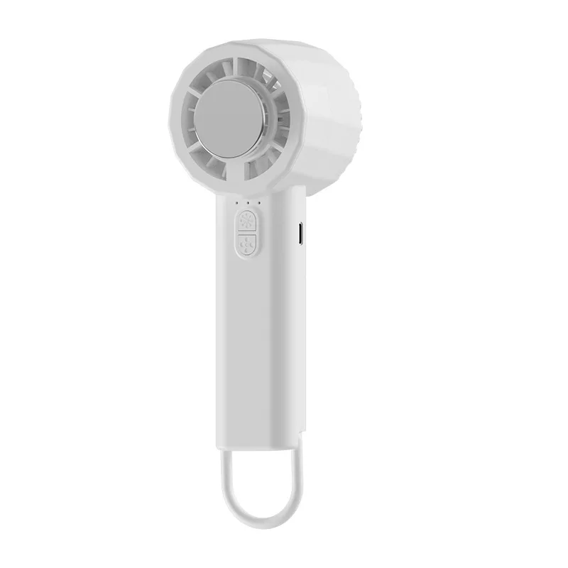 Handheld Mini Fan Portable Semiconductor Ice Cooling Fan Refrigeration 3 level Adjustable Wind Speed Travel Outdoor Electric Fan