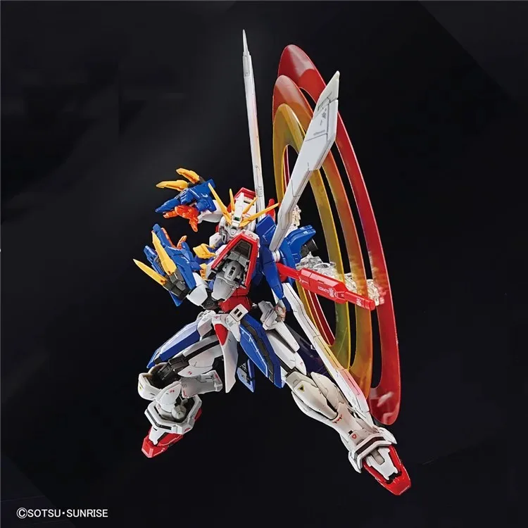 Bandai RG God Gundam 1/144 Mobile Fighter G Gundam Anime Action Figure Mdoel Toy