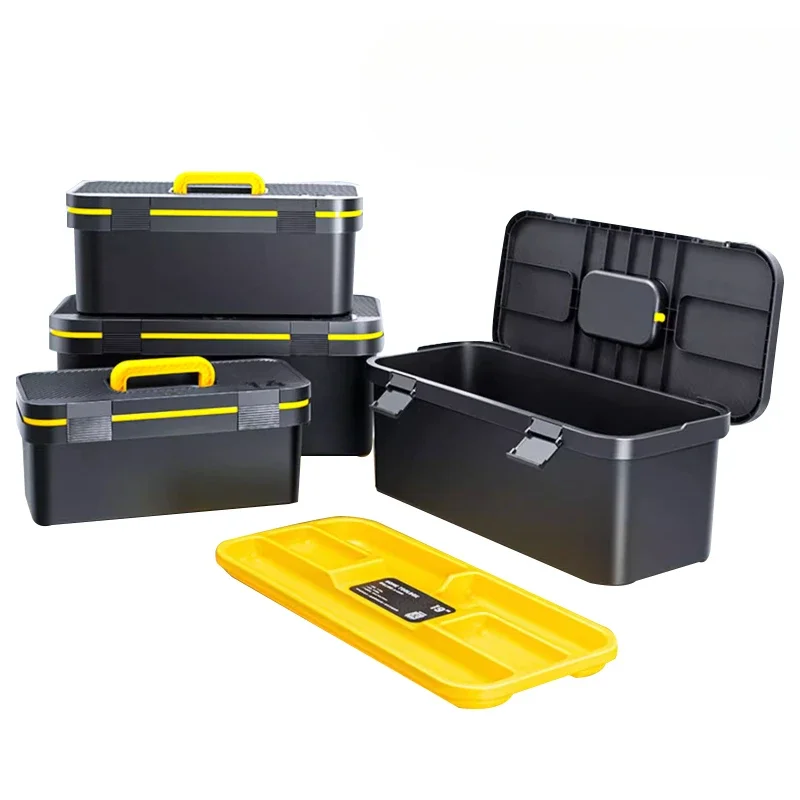 

Plastic Household Tool Box Hardware Industrial-grade Storage Box Portable Multi-functional Maintenance Electrician Box