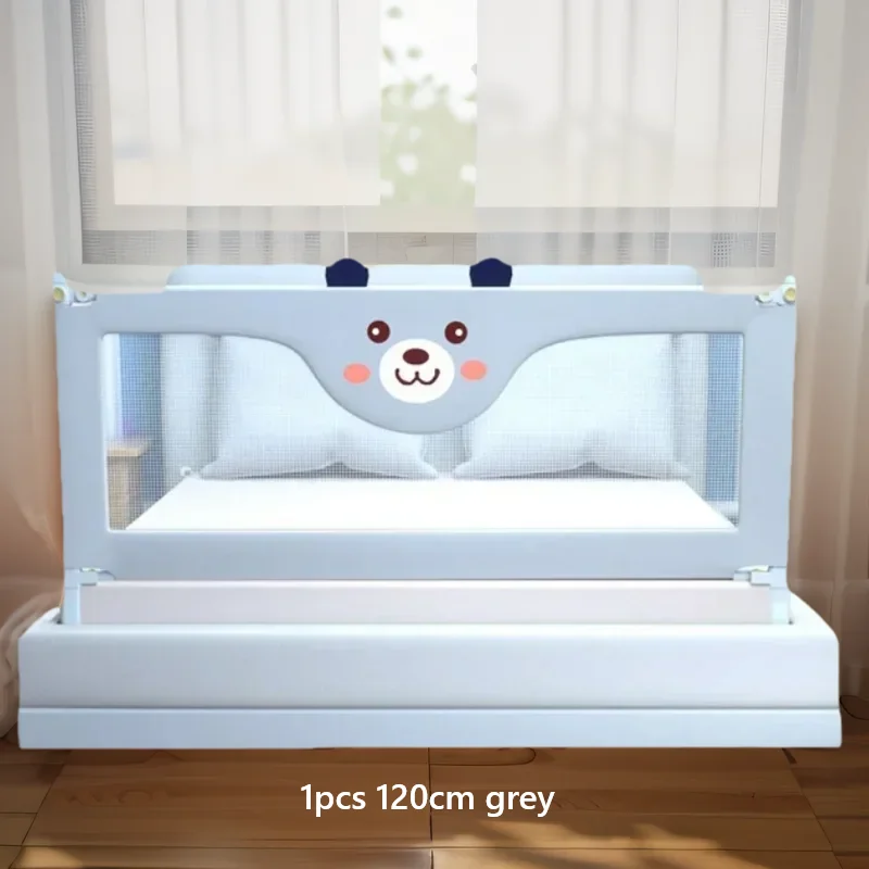 IMBABY 120 سنتيمتر السرير الدرابزين رفع سرير أمان الطفل حاجز الكرتون السرير قضبان السلامة المحمولة سرير حماة سرير سياج للطفل