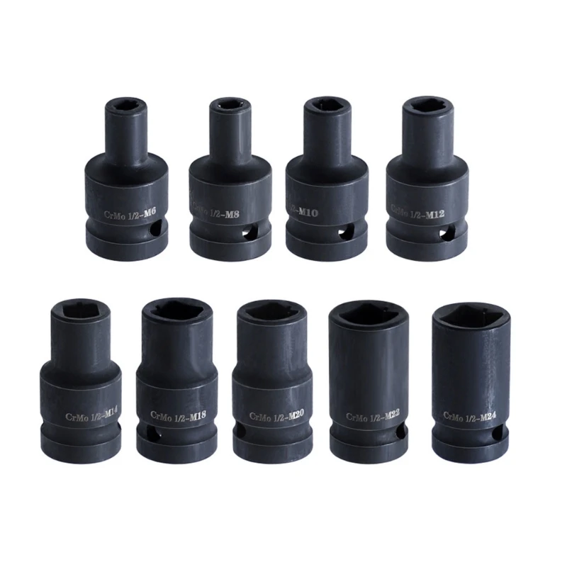 Tap Socket Collet Wrenches M6-24 Machine Die Socket Adapters HexShank Square Driver Thread Screw Tapping Chucks for Mach