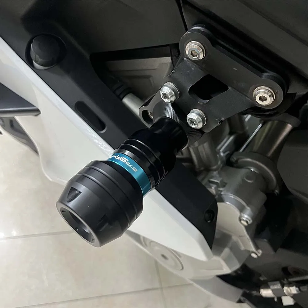 PER CFMOTO 675SR-R 675SR 675NK 675 NK Modifica sfera antigoccia - Modifica paraurti da corsa Lega di alluminio ad alta resistenza