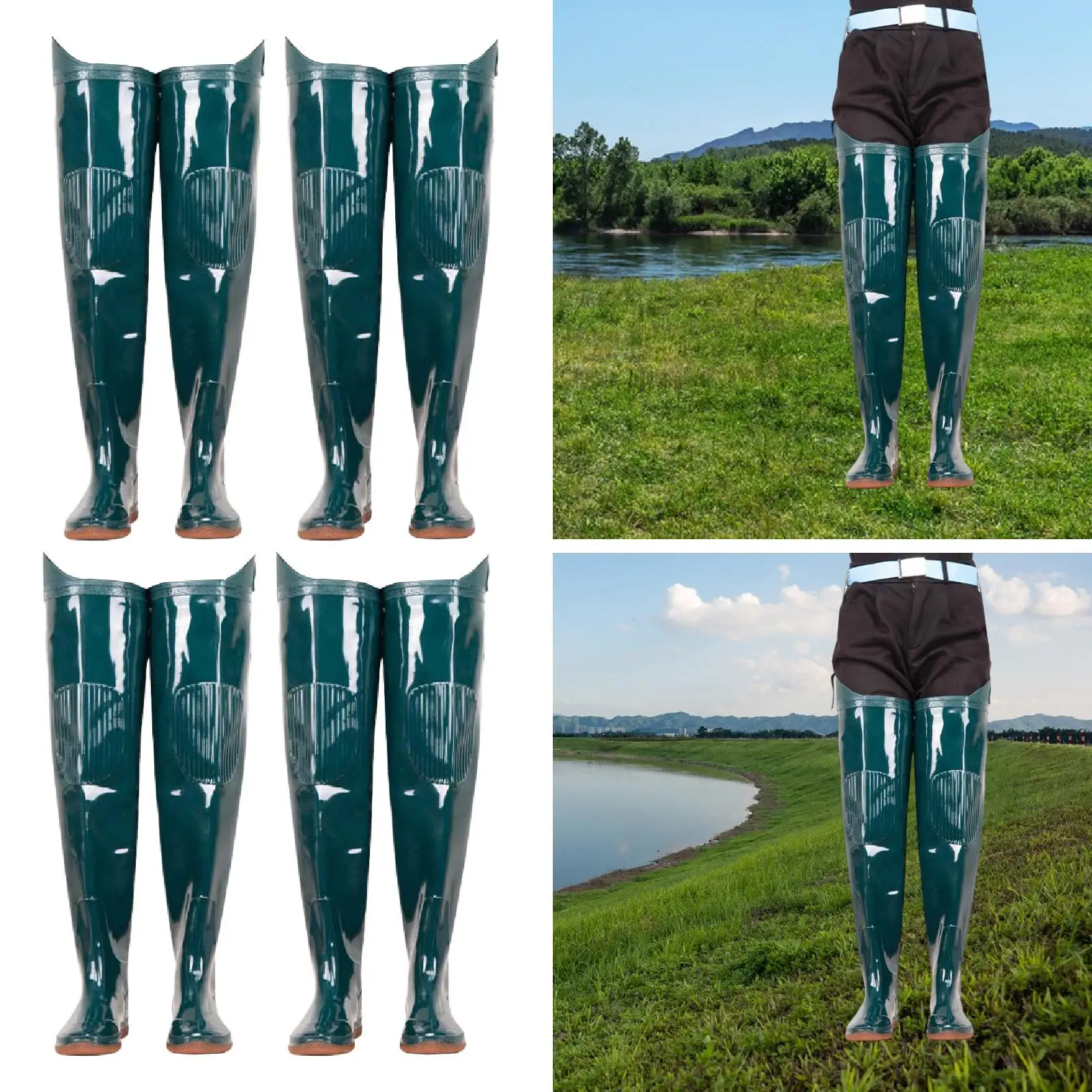 

Сапоги для рыбалки, прочные ботинки премиум-класса для мужчин и женщин, удобные дождевые сапоги выше колена, ботинки для садоводства, сельского хозяйства