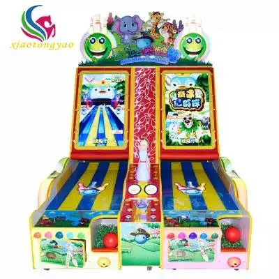 Fancy mini bowling arcade game machine+attractive electronic bowling redemption machine