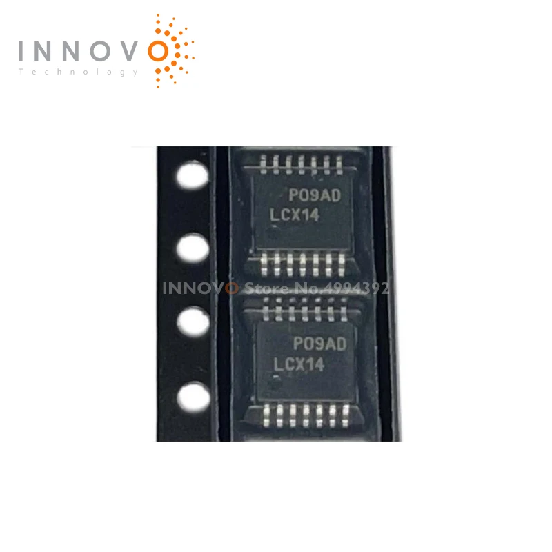 INNOVO 10pcs/lot  Free shipping 74LCX14MTCX 74LCX14MTC LCX14 TSSOP-14 New original