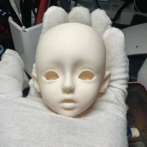 1 Buah Kepala Terbuka untuk Boneka Perempuan 28cm 1/6 BJD Kulit Putih Tanpa Riasan Mainan DIY 8 kepala boneka fashion penjualan terbaik - №