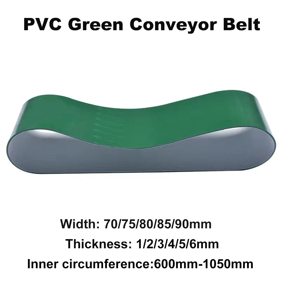 600mm-1050mm PVC Green Transmission Conveyor Belt Industrial Belt