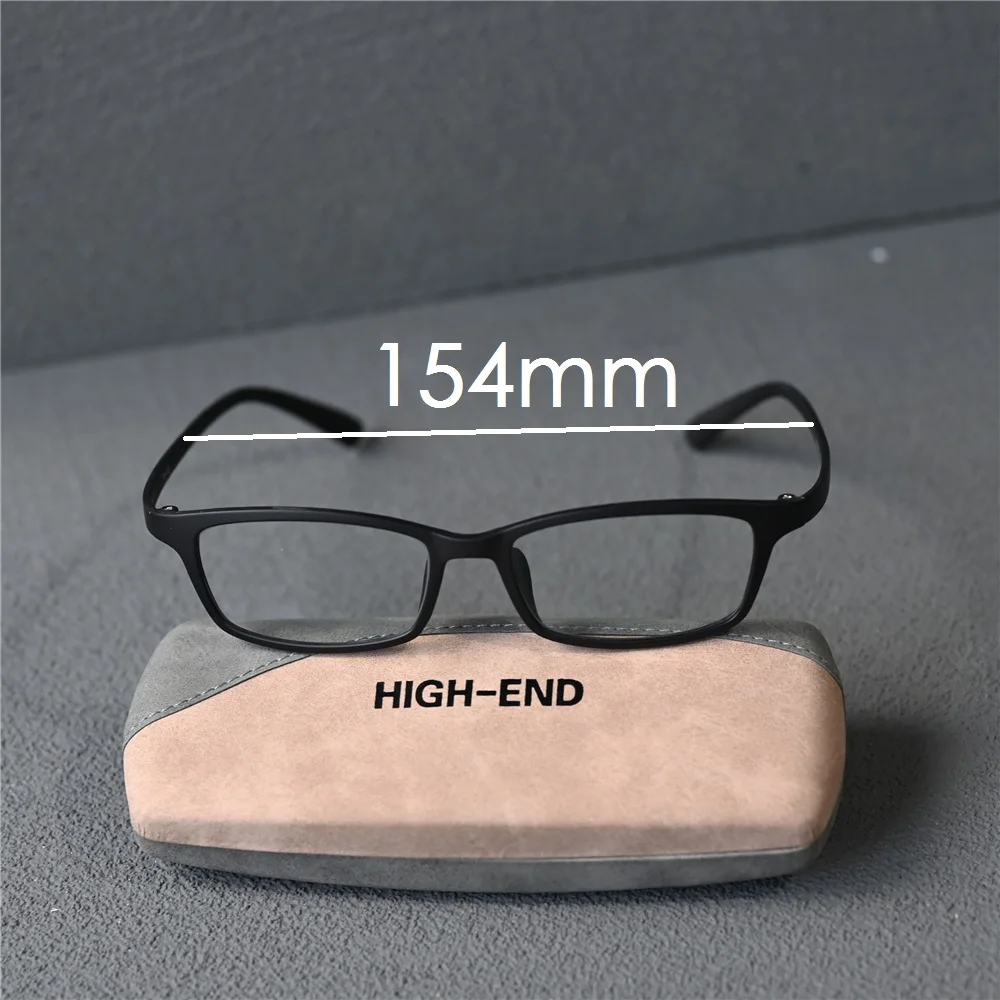 Cubojue 153mm Oversized Men Reading Glasses Women Anti Blue Light Presbyopia Male Eyeglasses Frame Black White Spectacles TR90