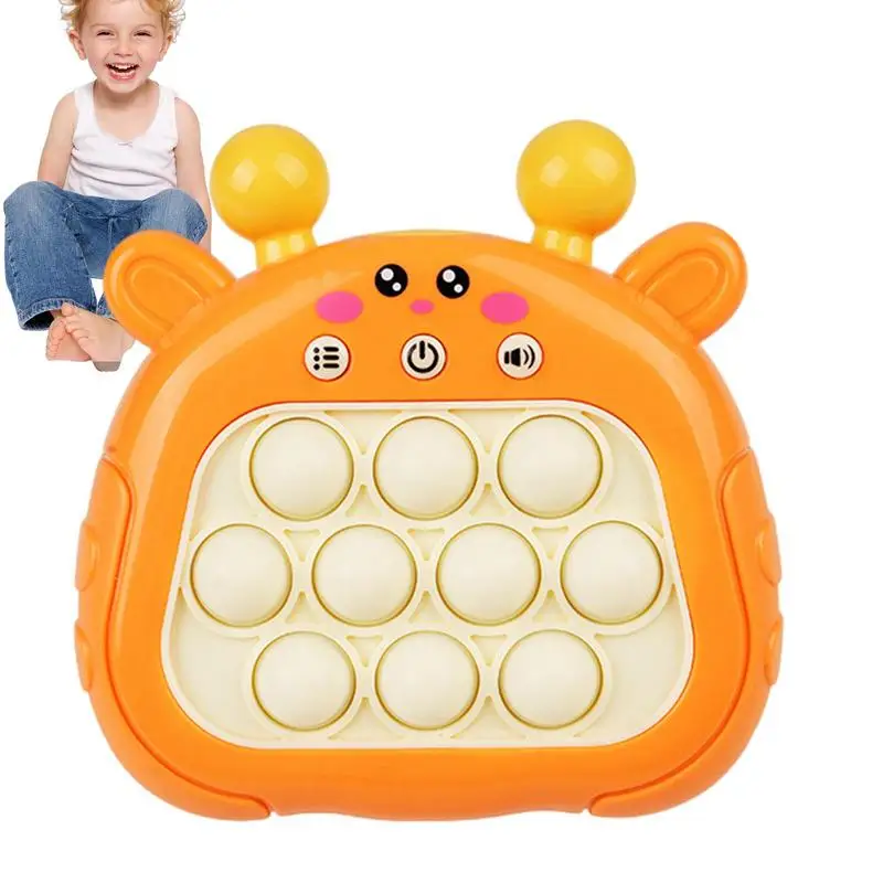 

Light Up Toy Valuable Handheld Bubble Game Toys Eco-friendly Electronic Toy MultifunctionalStress Relief Puzzle Game For Kids &