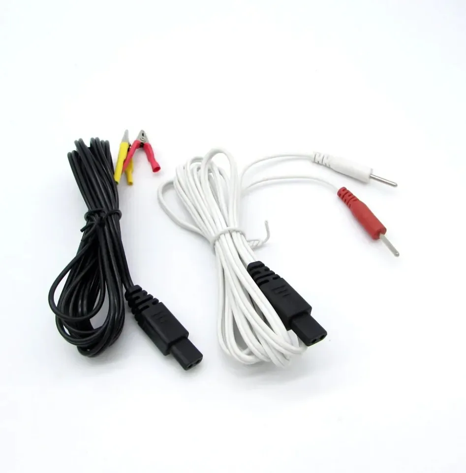 Electro-acupuncture Instrument Wire Acupuncture Massage Connection Clip Pin Wire for Great Wall KWD808I SDZ-V III Lead 6pcs