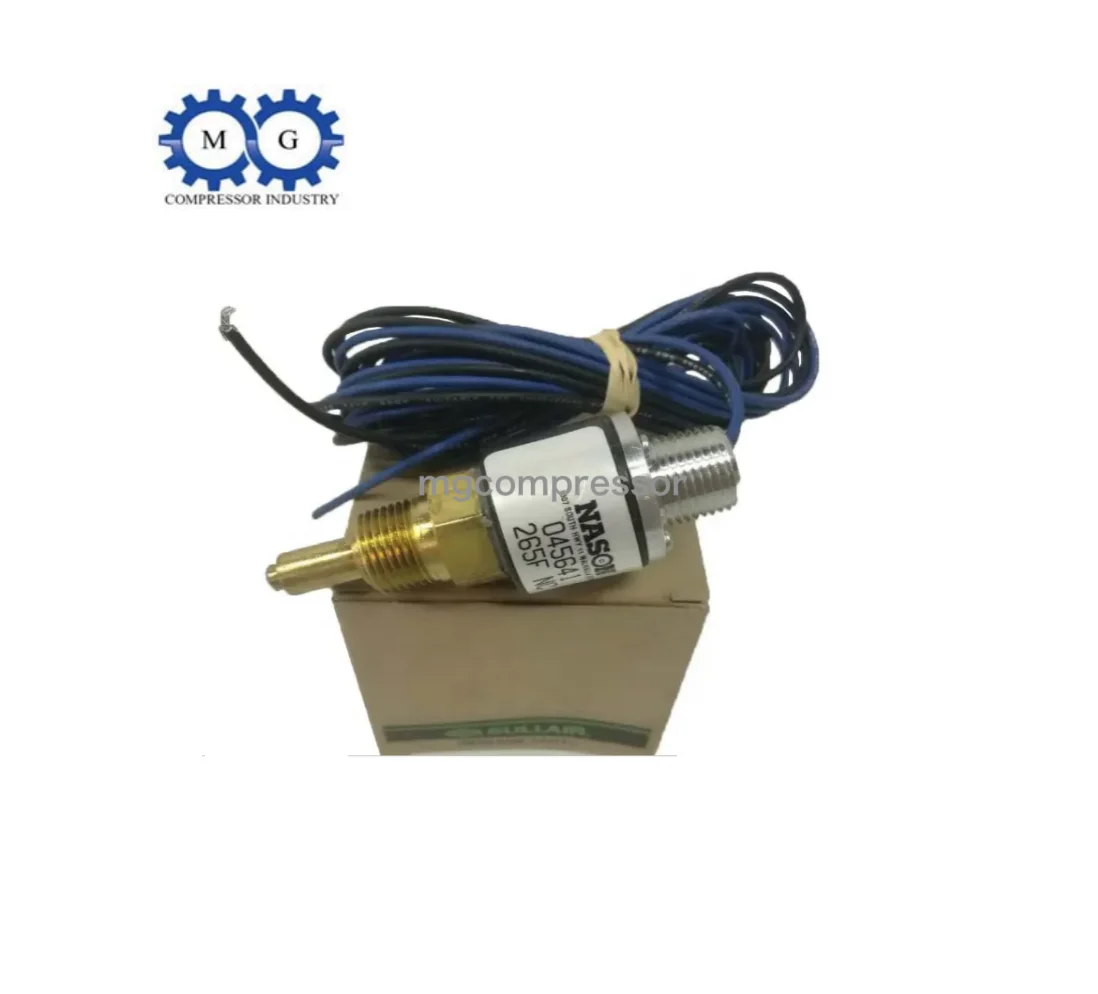 

Temperature Switch 045641 Temp-265F 54" Los Nc Sullair Quality Air Compressor Parts