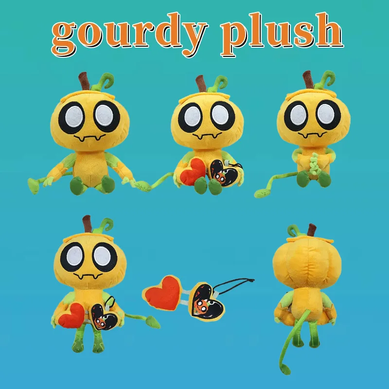 

Куклы Gourdy Dandy's World Gourdy, плюшевые игрушки, тыква на Хэллоуин, плюшевая игрушка, мягкая кукла для детей, подарки на Рождество и день рождения