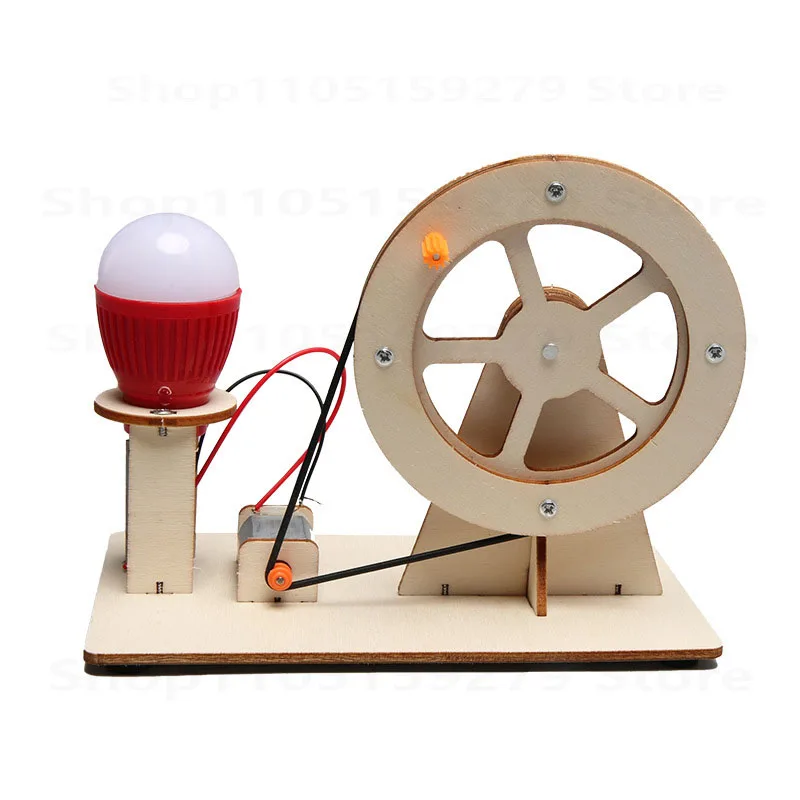 /2026new product projector，Hand-cranked Generator Student Science and Technology Children's Handmade Diy Material Random Color