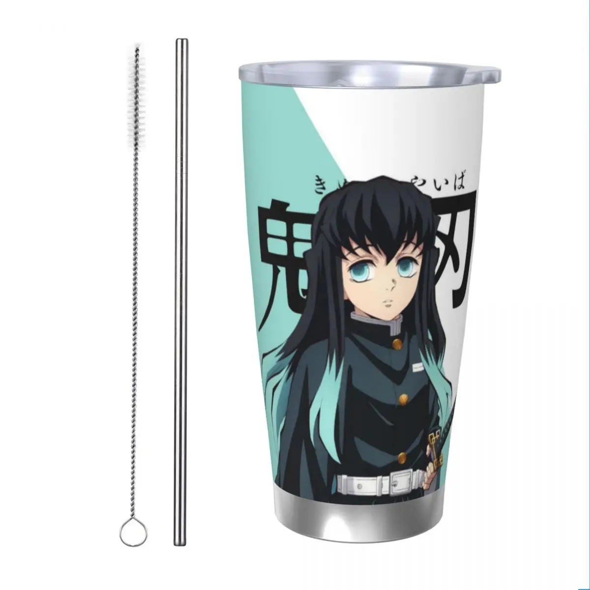 Demon Slayer Kimetsu No Yaiba 20oz Cup Large Capacity Car Mug Leak-proof Juice Coffee Cup Food Grade