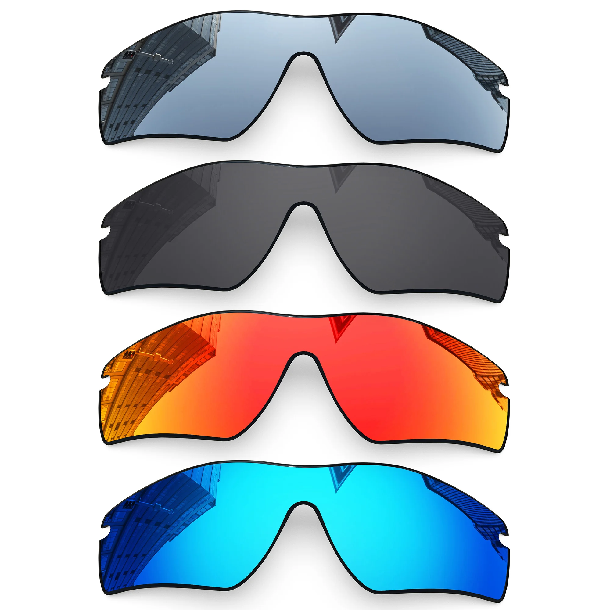 Nexpolarised Polarized Replacement Lenses for Oakley RadarLock Path OO9181 Sunglasses - Multiple Color