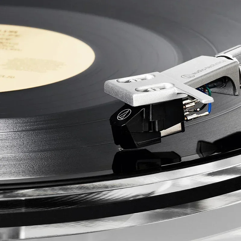 Cheap And high quality Iron Triangle AT-LP2022 60 Th Anniversary Special Edition Vinyl Record Player Transparent Hot Sales