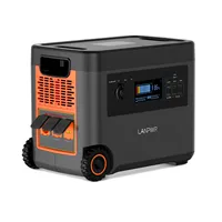 EU Stock LANPWR Portable 220v Battery Power Station Solar Generators 2500W 2160Wh  Portable Power Station for Camping RV