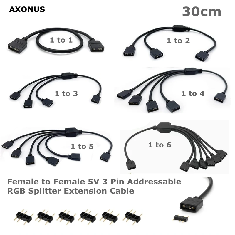 For PC Computer ARGB Fan/LED Lights 5V 12