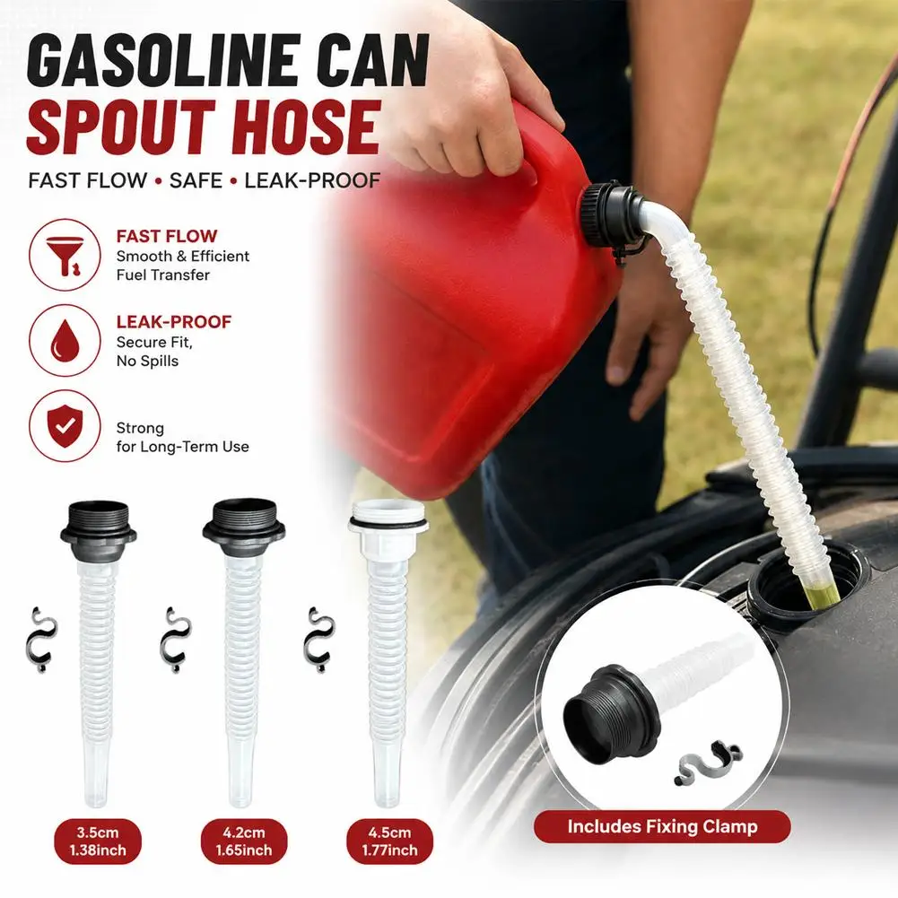 10L/20L/30L Diesel Barrel Transfer Oil Pipe with Built-in Guide Pipe for Easy Oil Outlet Extraction