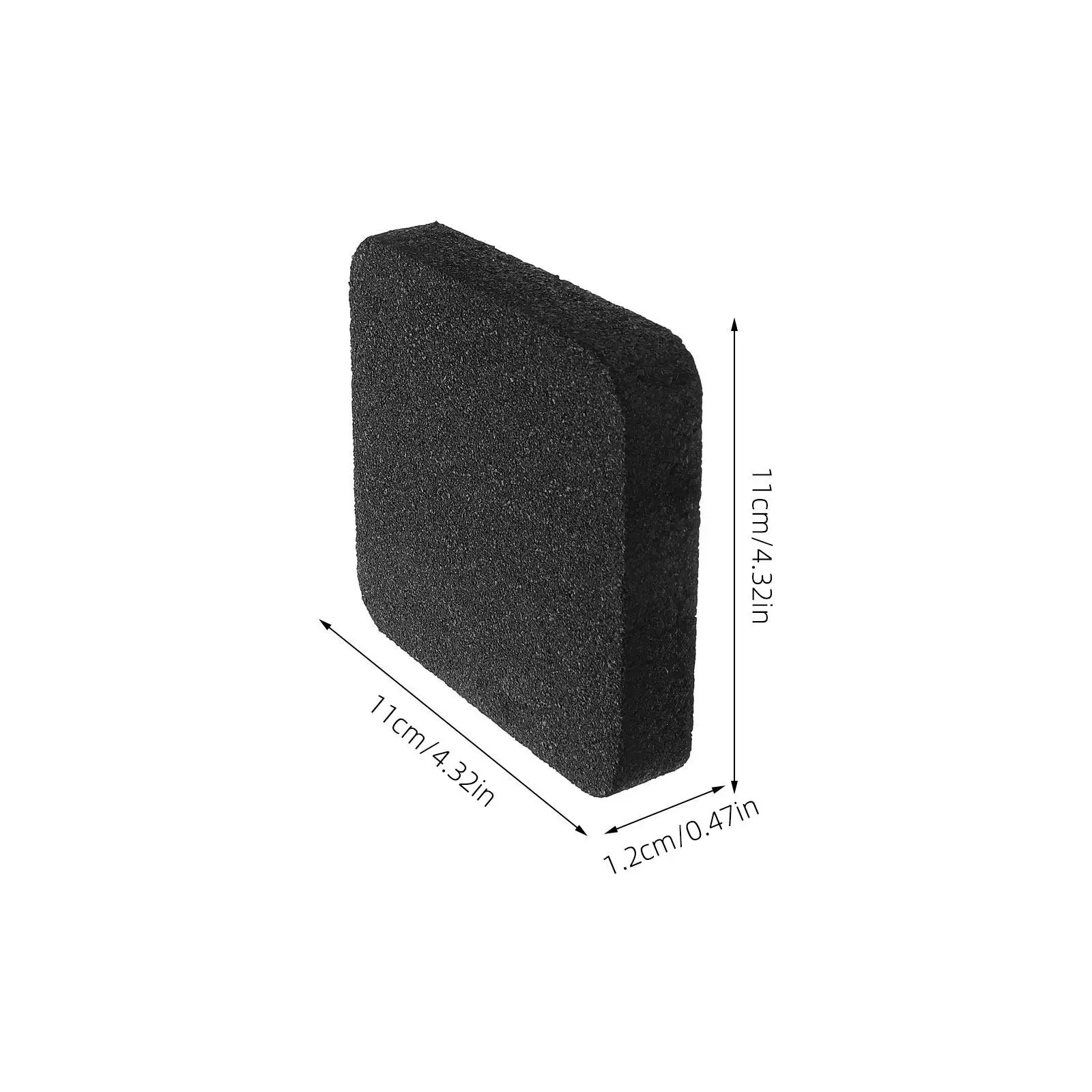 6 Pcs Sound Proof Floor Mat Soundproof Treadmill for Tile Fitness Equipment Washing Machine Shock Absorption