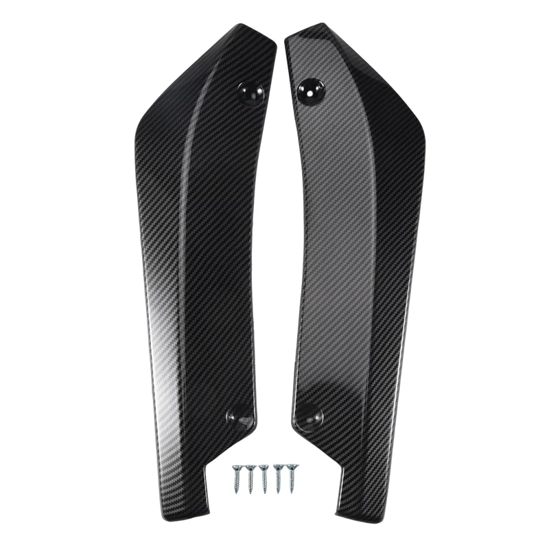 

A77Q-2 X Автомобильный задний бампер из углеродного волокна, диффузор, защита разветвителя