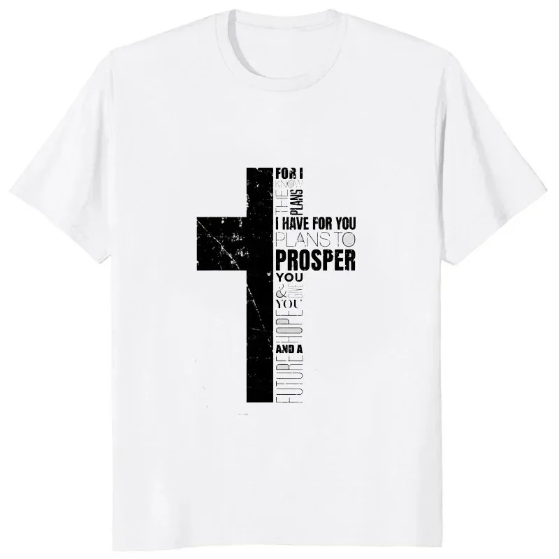 Heißer Verkauf christliche Bibel religiöse T-Shirt Grafik Streetwear Kurzarm Geburtstags geschenke Jesus Stil T-Shirt Herren Kleidung