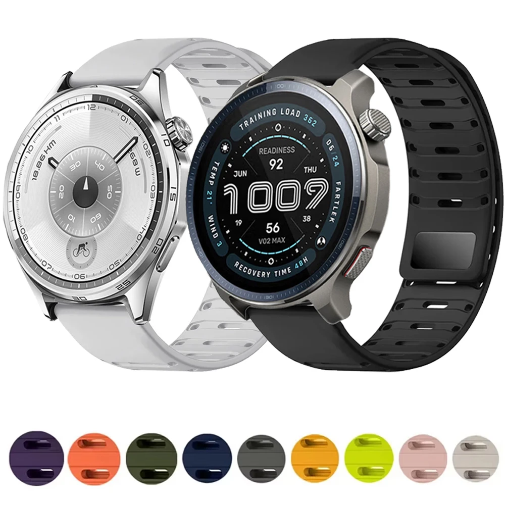 �y�Z�[�����z22mm �V���R���X�g���b�v Huawei Watch GT6/GT5/GT4/GT3 Pro 46mm �X�|�[�c���C���߉\�ȃ��X�g�o���h Amazfit Balance 2/GTR 4�p