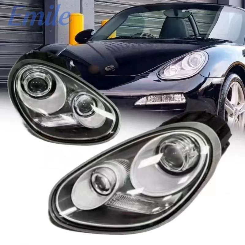 For  987 Xenon Headlight Assembly for 2007 2008 2009 2010 2011 2012 for  Boxster 987 GTS HID Light Lamp