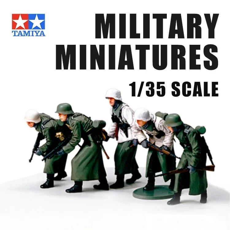 TAMIYA geassembleerde modelbouwset 35256 Duitse Winter Assault Infantry Group 1/35