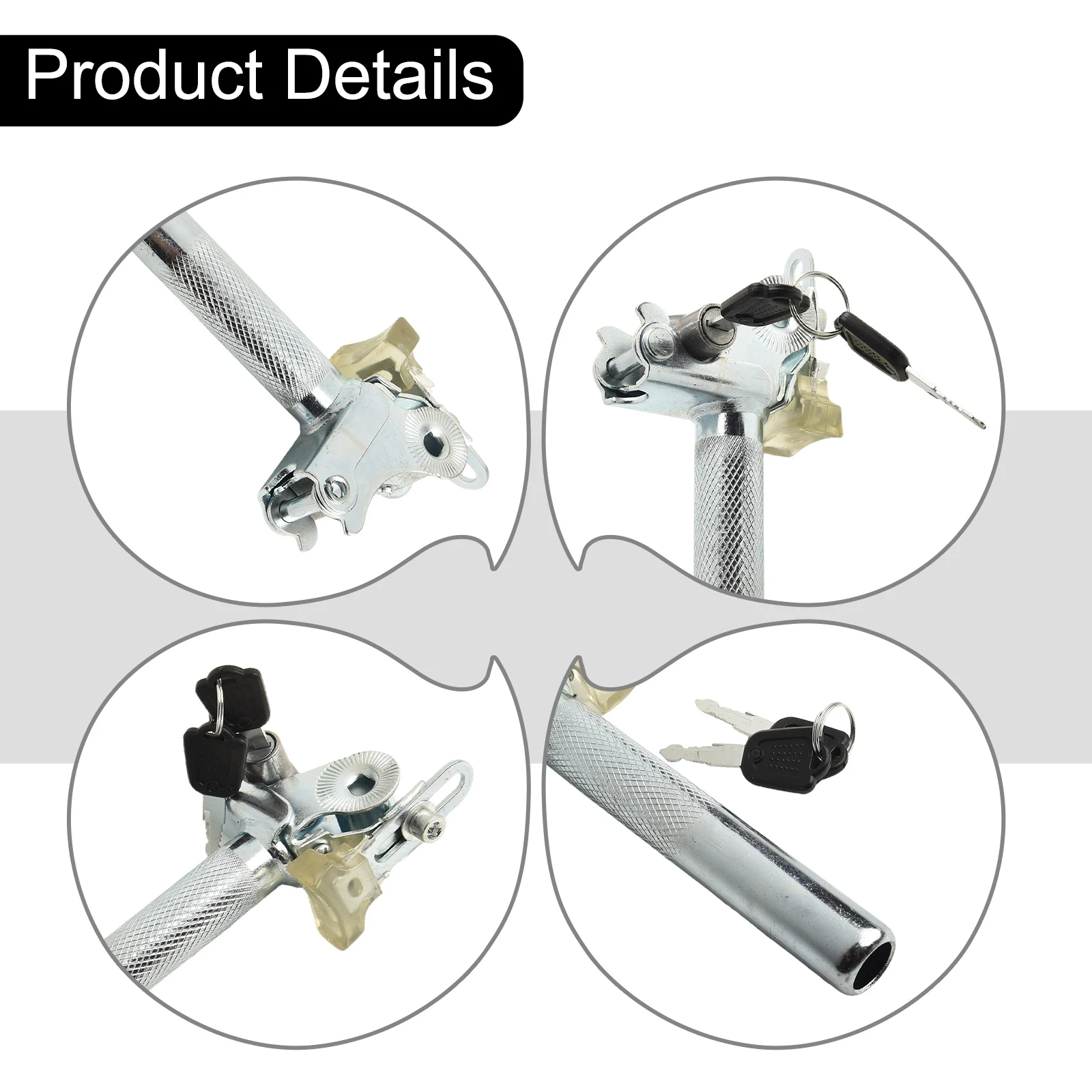 

Регулируемый замок сиденья Противоугонная трубка сиденья для городских поездок на работу Велоспорт на открытом воздухе Встроенная сварочная подвесная проволока Опция