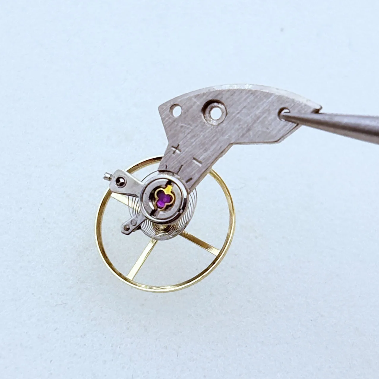 1/3/5pcs Shanghai 7120 Unified Movement Watch Accessories Balance Wheel Assembly with Hairspring And Balance Plywood
