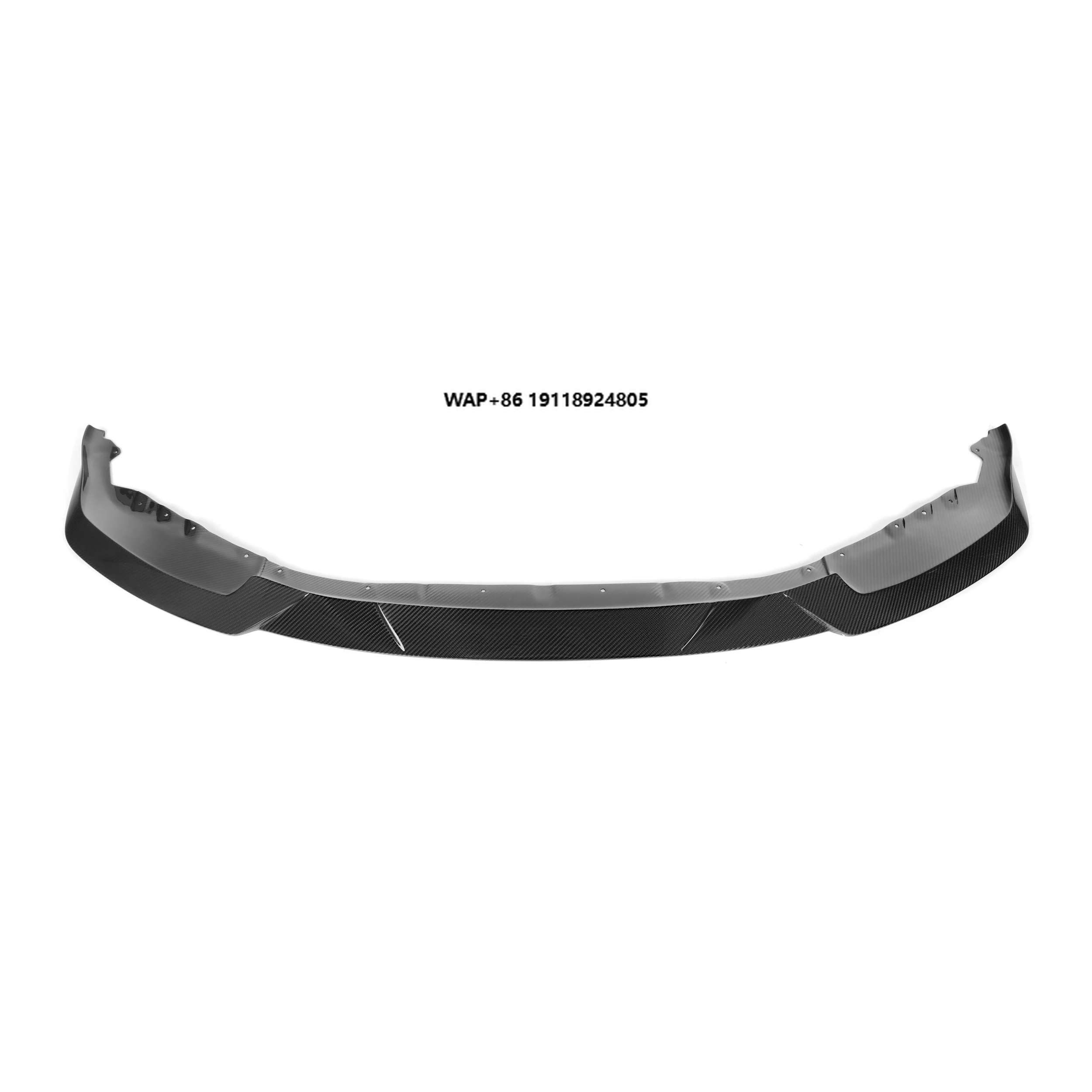 

Dry Carbon Fiber M2 G87 Front Bumper Lip MHC Style R44 Style Dry Carbon Fiber Auto Part for M2 G87 2023-In M2 G87 Front Lip