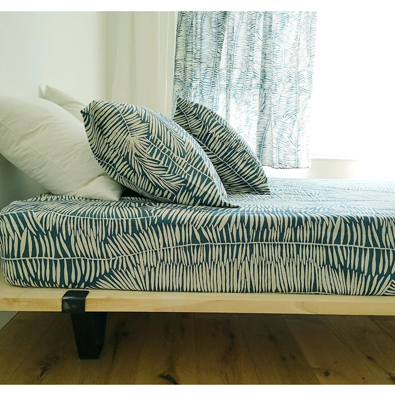 

Пододеяльник и наволочка из чистого хлопка, 5 метров длиной, для двуспальной кровати, для дома и общежития