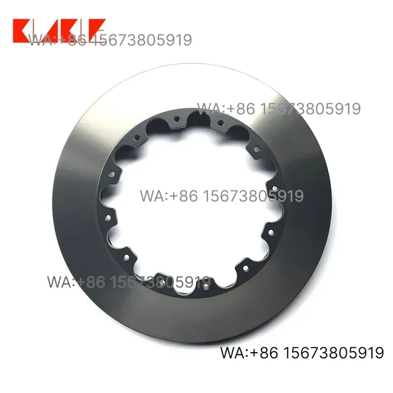 For  Wmwmnu  KLAKLE Racing Ventilated Slotted Brake Rotor Disc Kit with Fast Heat Dissipation 410x36mm  Integra DC5