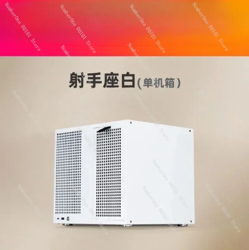 

8-Position NAS Chassis with Backplane - ATX Power Supply, MATX, Full Height PCIe, Synology AIO Storage, UNRAID Compatible