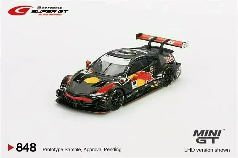 

MINI GT 1:64 NSX-GT Type S GT500 #16 RB Black Model Car