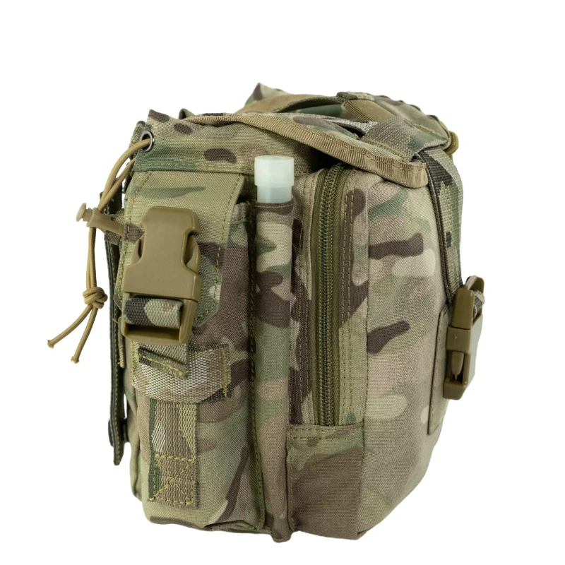 A RG MC ATFG Outdoor Multifunctional Portable Storage Pouch Tactical Universal Camouflage Bag Water Bottle Storage Pouch
