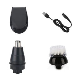 ZOZEN Electric Shaver Razor Replacement Blades Spare Nasal HairTrimmer Temple Hair Trimmer Charging Wire Brush Accessories