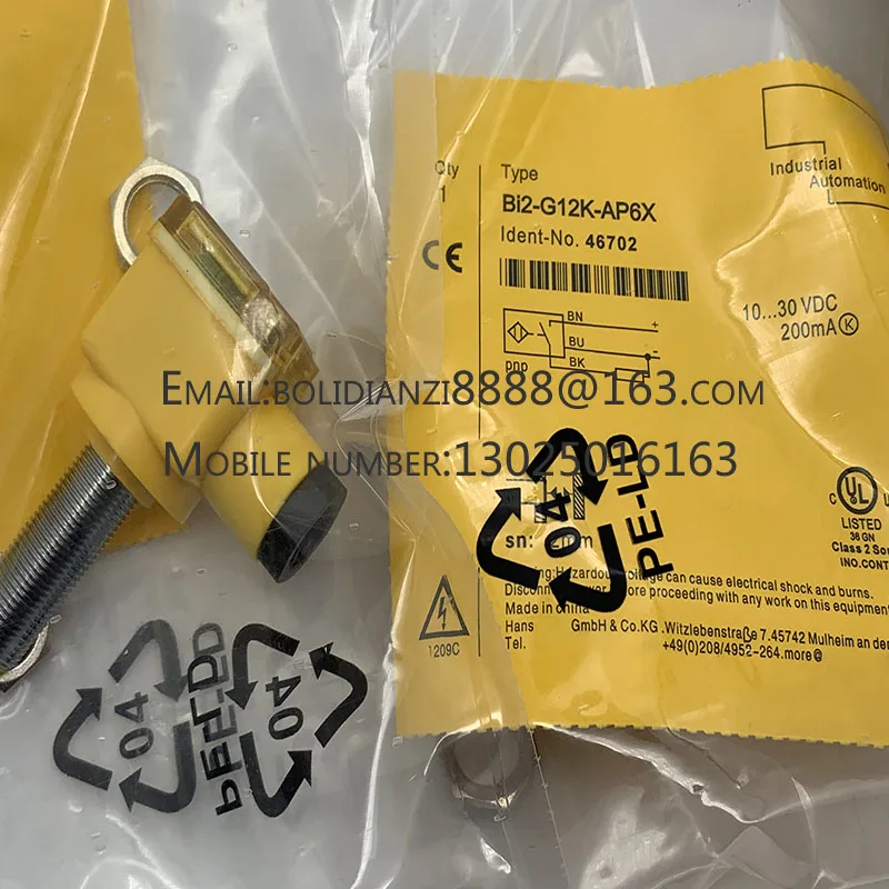 

BI2-G12K-AP6X BI2-G12K-AN6XNew proximity switch sensor