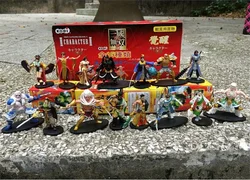 1set Gift box Online Game Dynasty Warriors 5 Action figure doll.7cm kids pvc cosplay collection gift guanyu diao chan d10