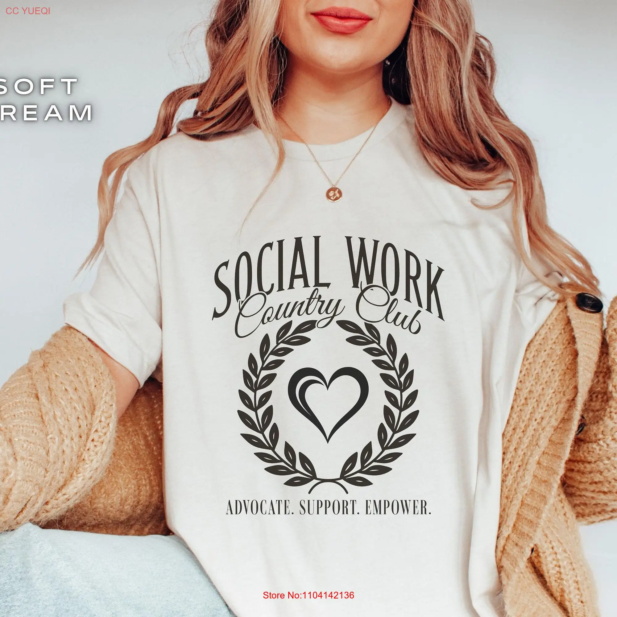 Social Worker T Shirt for Guidance Counselor s School Trendy TherapisT Club long or short sleeves