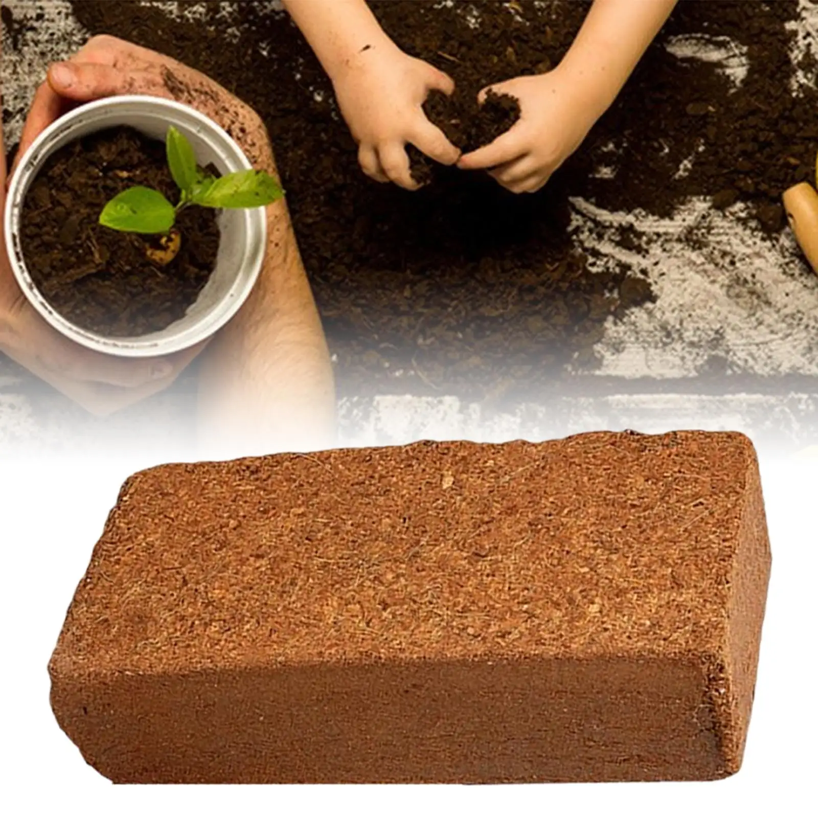 Potting Soil Expandable Compressed Universal Coconut Coir Starting Coconut Coir soil for Landscape